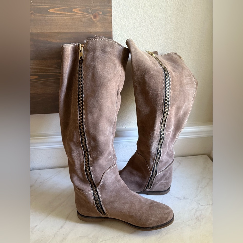 Ted Baker Tan Over the Knee Boots - Picture 9 of 10